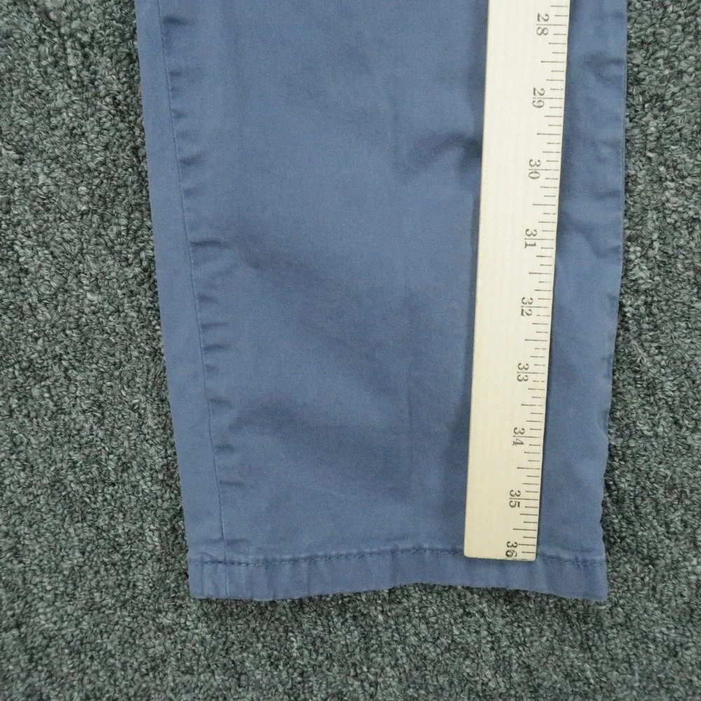 Peter Millar Pants Mens 30x36 Blue Crown Crafted Concorde Garment-Dyed Trouser
